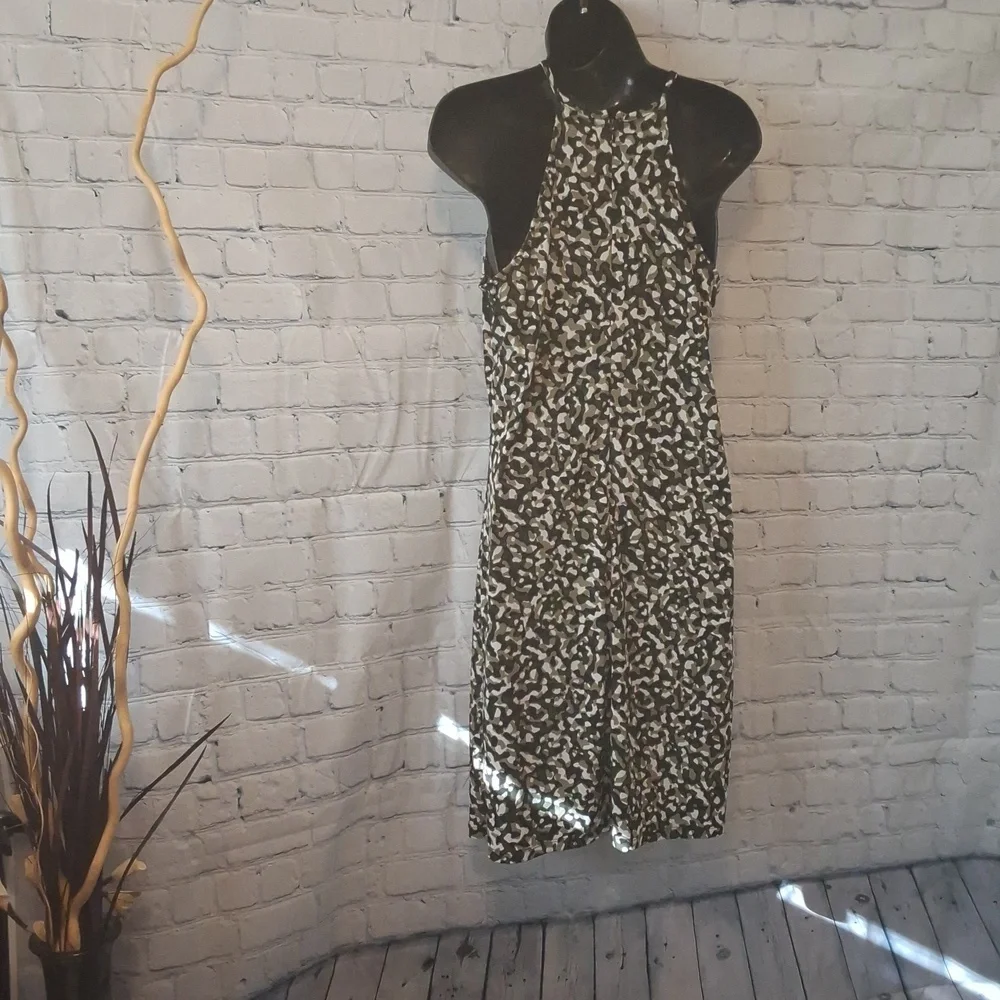 MICHAEL KORS CAMO DRESS SMALL